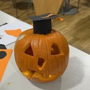 picture of a carved Pumpkin